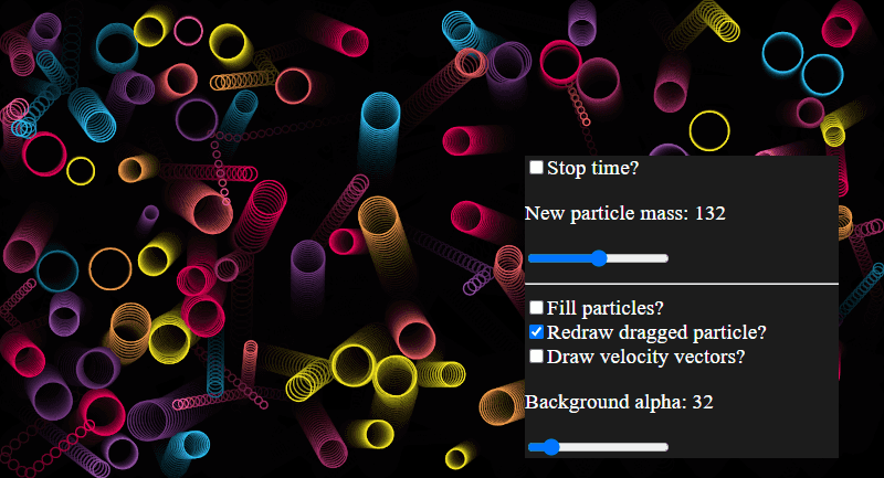 Interactive Elastic Collisions