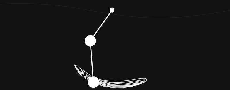 Interactive Double Pendulum Playground Using SVG