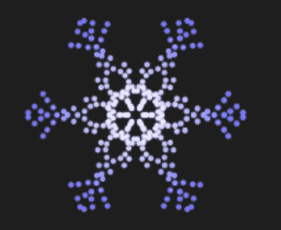 Snowflake generator in javascript