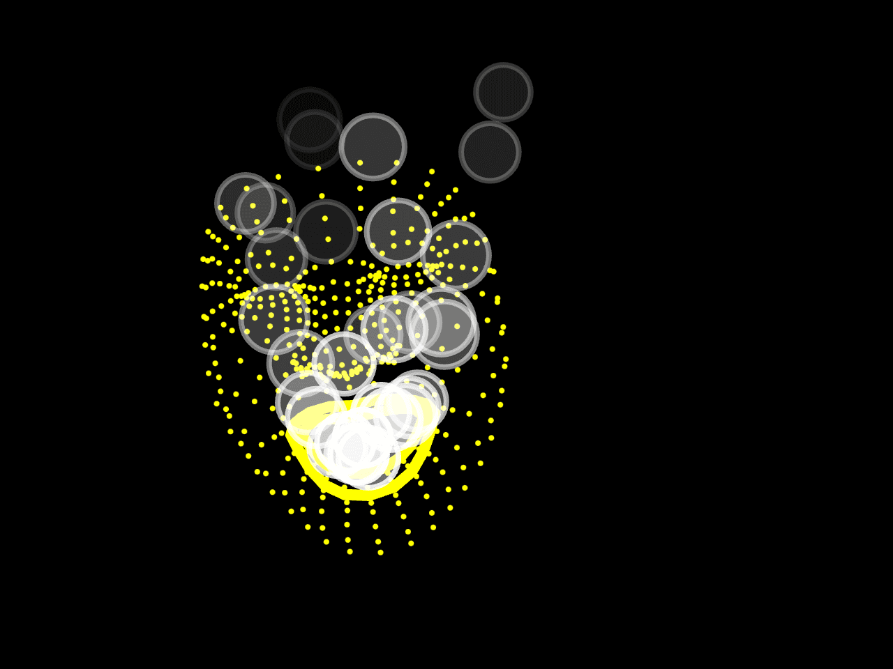 "FaceMesh - Blow Bubbles" code example