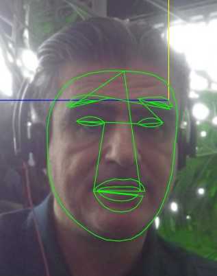 Face Mesh Detection + Fourier Transform and Epicycles