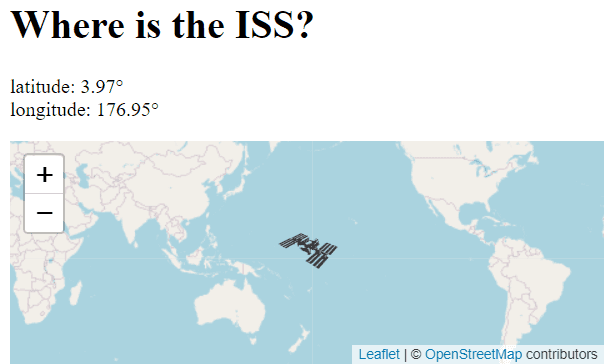 "Mapping Geolocation" code example